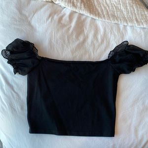 Revolve superdown crop